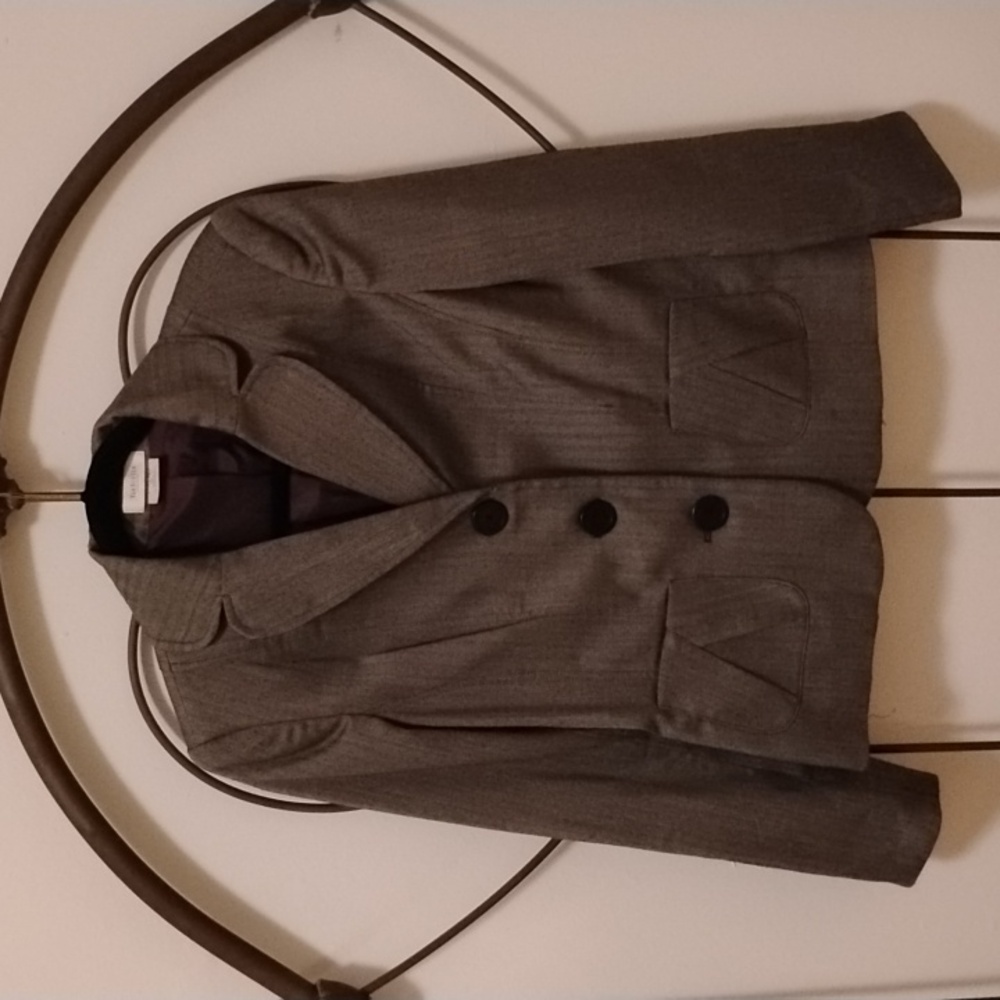 Van Heusen Stretch Blazer Jacket Gray Size XS